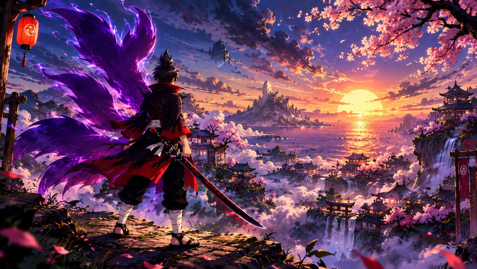 Ninja Summer Loading Artwork